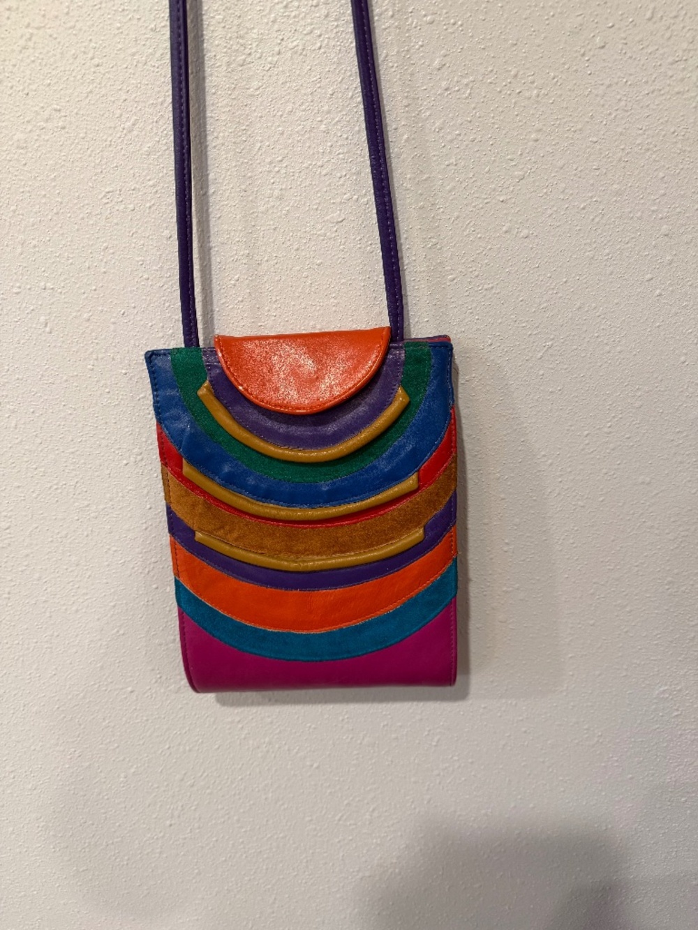 Vintage 1980s style bags by “Pinky” leather purse